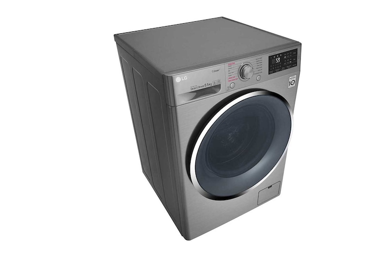 LG Mesin Cuci LG 8.5kg, Front Loading - Hemat Listrik dengan 6Motion DD Motor, FC1285S5V