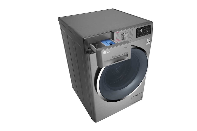 LG Mesin Cuci LG 8.5kg, Front Loading - Hemat Listrik dengan 6Motion DD Motor, FC1285S5V