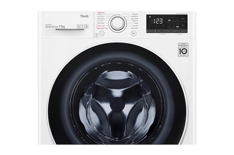 LG 11kg Front Loading Mesin Cuci AI DD™, FV1411S5WN
