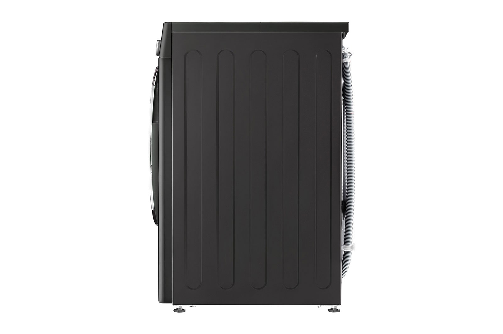 LG Mesin Cuci LG 10.5kg, Front Loading AI DD™ dengan Steam+™ dan TurboWash 360™, ThinQ™ dengan WiFi - Hitam Metalik, FV1450S1B