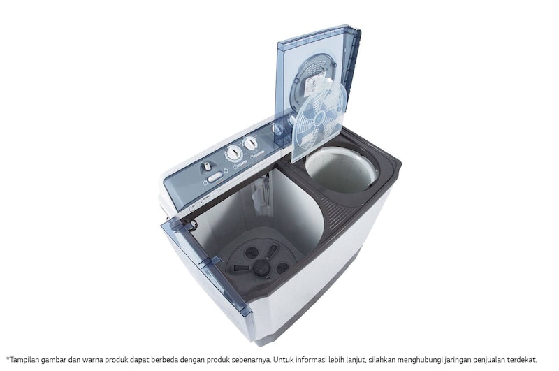 LG 10kg Mesin Cuci 2 Tabung, P1000RT