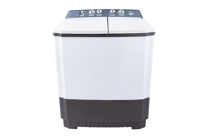 Tampak depan Mesin Cuci 2 Tabung 8kg(P8000N)