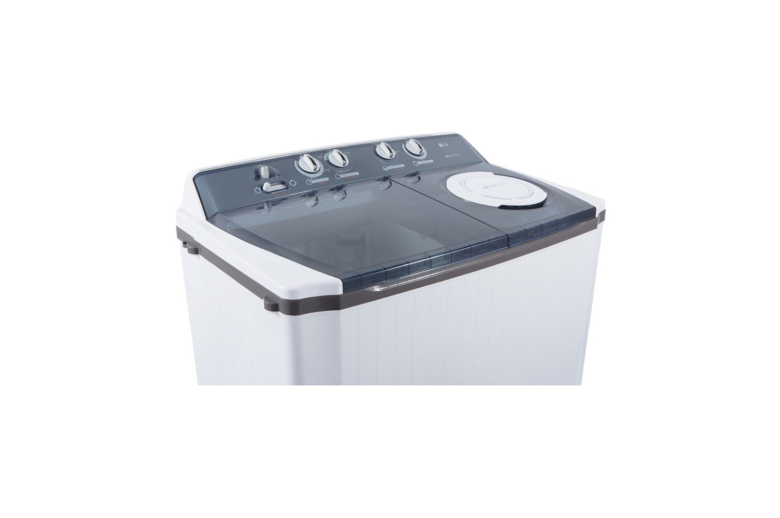 LG Mesin Cuci LG 9kg, 2 Tabung, P905R