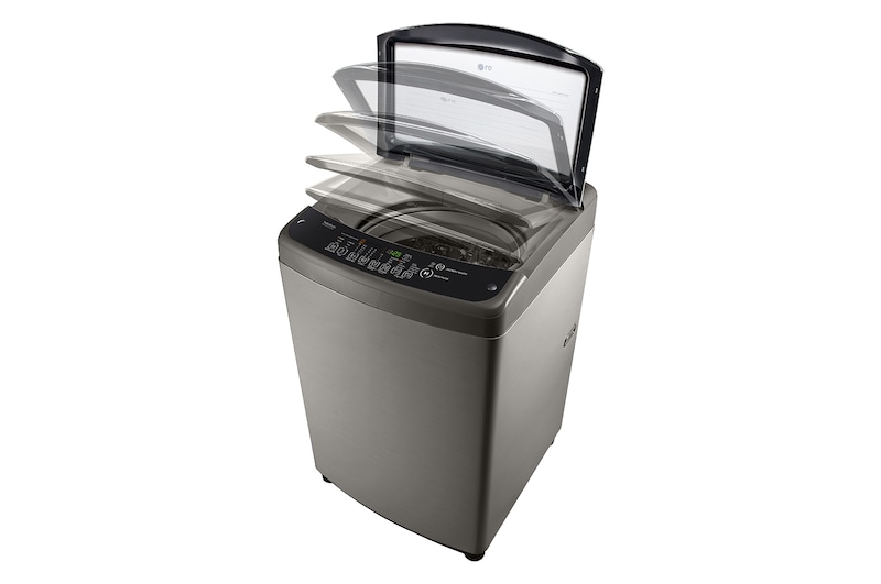 LG Mesin Cuci LG 9kg, Top Loading - Smart Inverter dengan Smart Motion, T2109VSAV