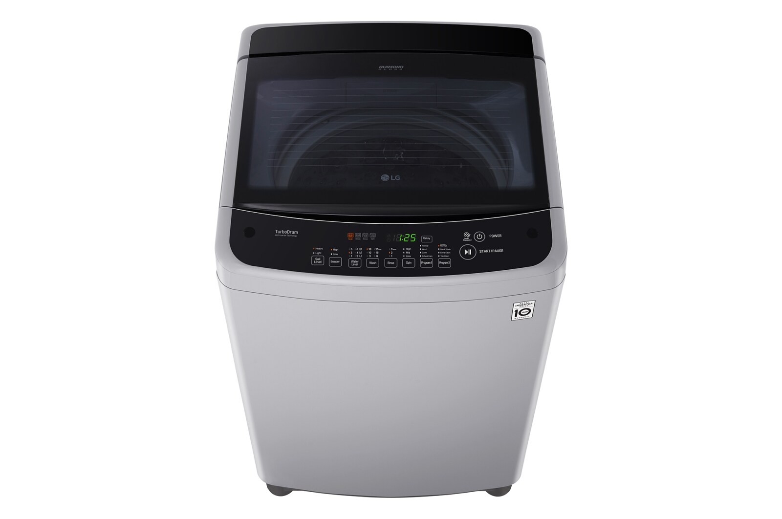 LG Mesin Cuci LG 7,5kg, Top Loading - Hemat Listrik dengan Smart Inverter, T2175VS2M