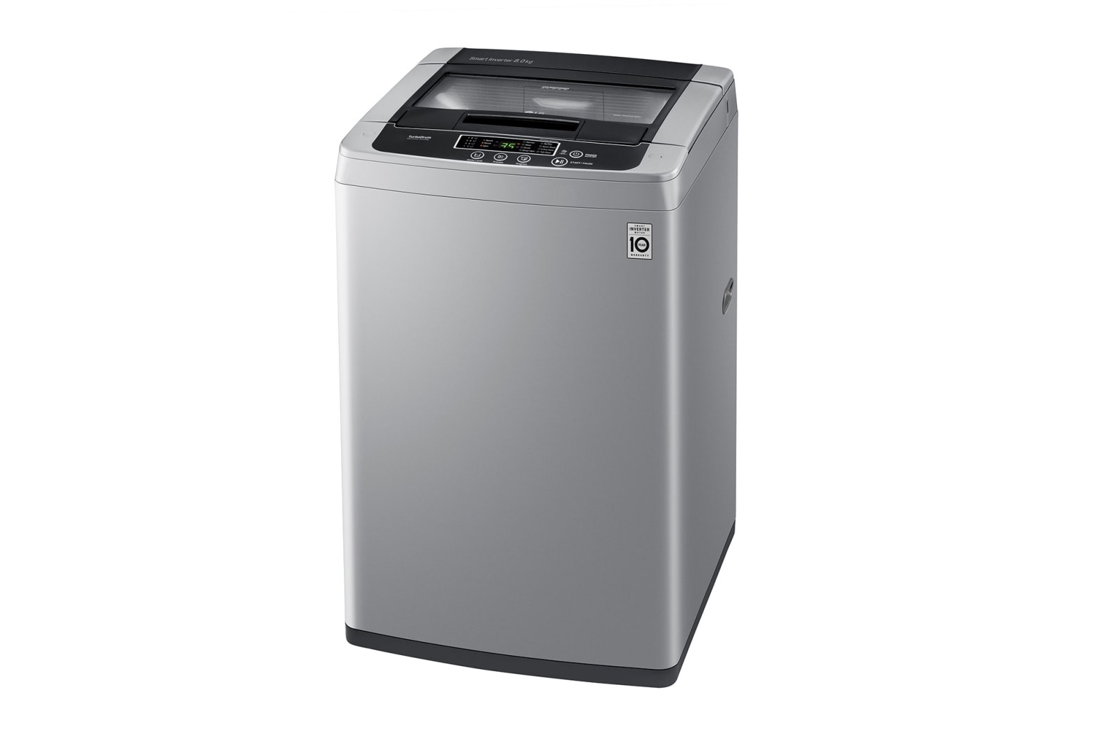 LG Mesin Cuci LG 8kg, Top Loading - Smart Inverter dengan Turbo Drum™, T2108VSPCK