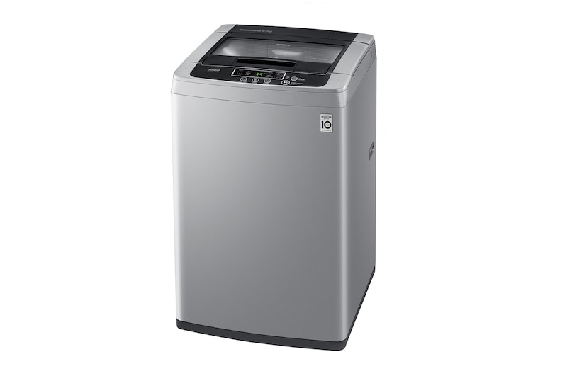 LG Mesin Cuci LG 8kg, Top Loading - Smart Inverter dengan Turbo Drum™, T2108VSPCK