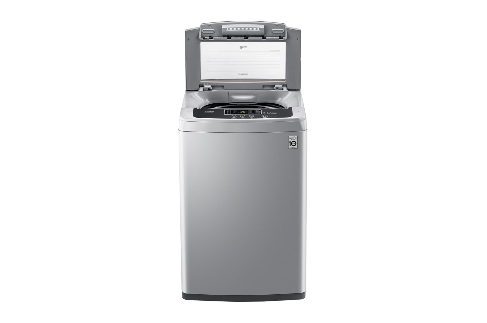 LG Mesin Cuci LG 8kg, Top Loading - Smart Inverter dengan Turbo Drum™, T2108VSPCK