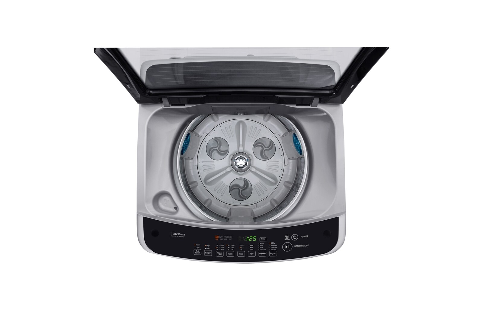 LG Mesin Cuci LG 13kg, Top Loading - Hemat Listrik dengan Smart Inverter, T2313VS2M