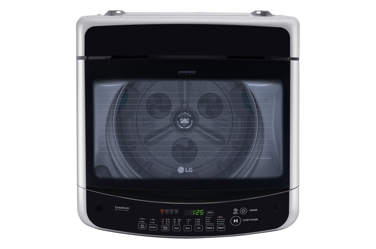 LG Mesin Cuci LG 13kg, Top Loading - Hemat Listrik dengan Smart Inverter, T2313VS2M