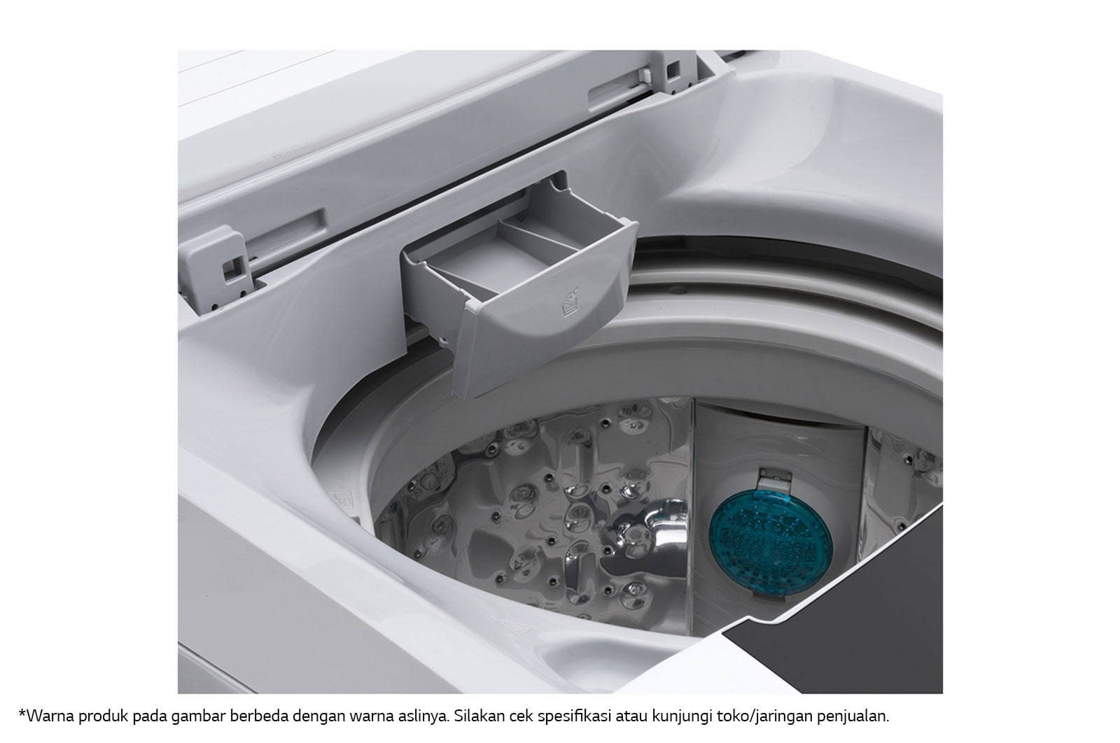 LG Mesin Cuci LG 16kg, Top Loading - Smart Inverter dengan Smart Diagnosis, T2516VSPM