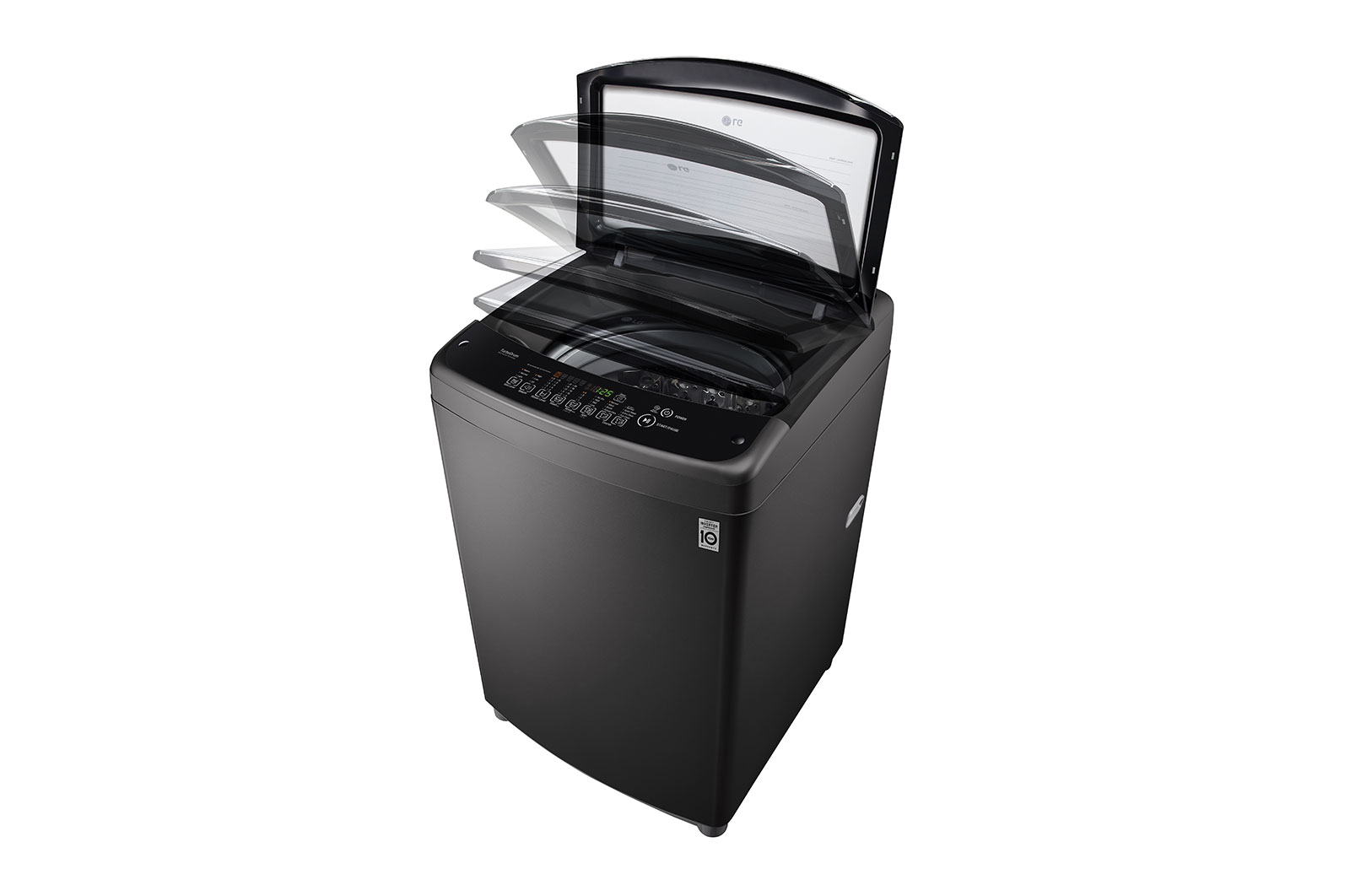 LG Mesin Cuci LG 18kg, Top Loading - Smart Inverter dengan Smart Motion, T2518VSAB