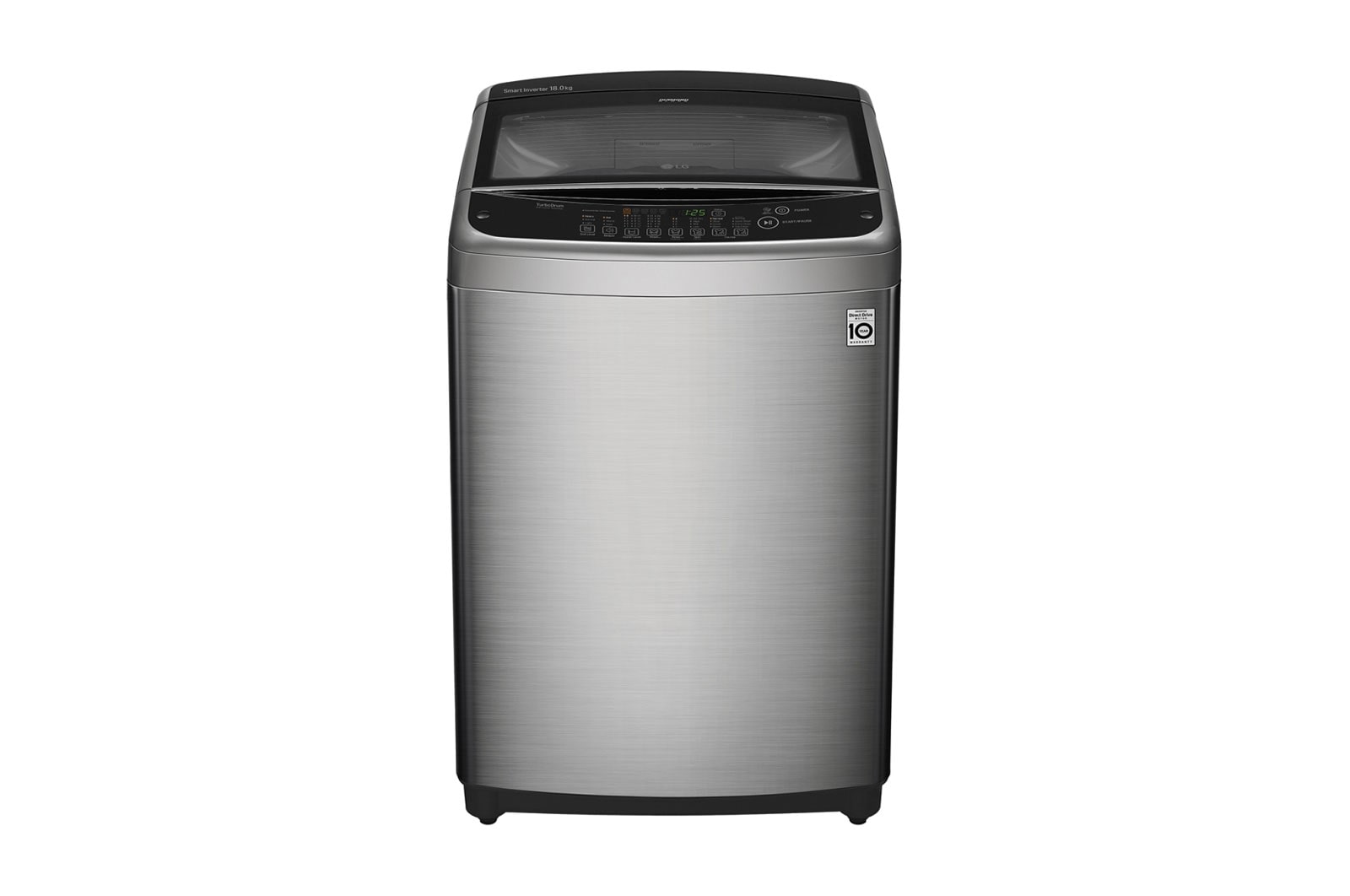 LG Mesin Cuci LG 18kg, Top Loading - Smart Motion dengan Smart Inverter - Metalik, T2518VSAV