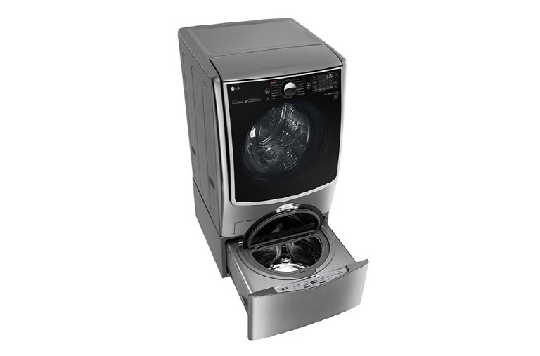 LG Mesin Cuci LG TWINWash™ 21kg / 3.5kg - Cuci Dua Muatan Sekaligus, F2721STWV_T2735NTWV