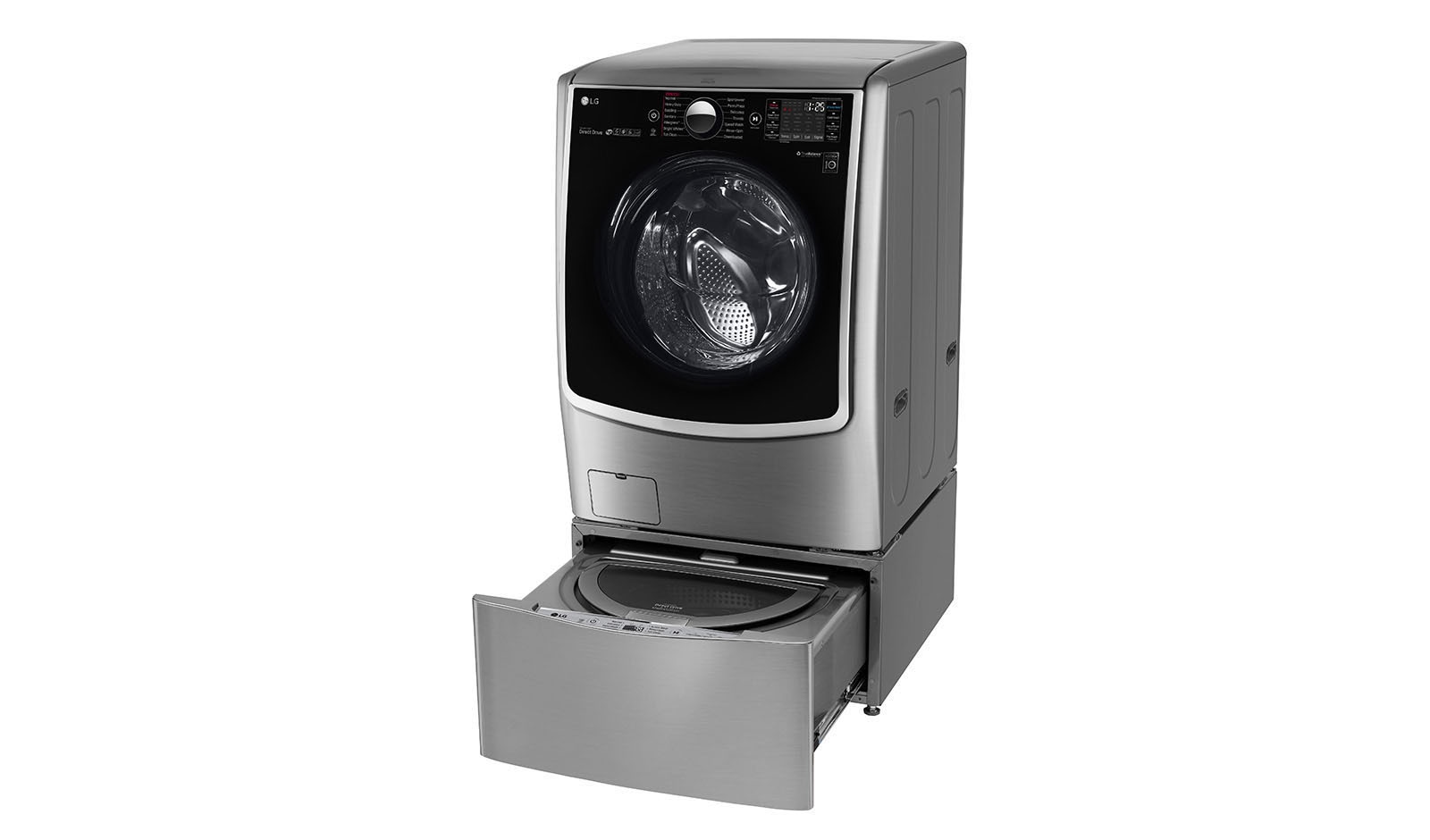 LG Mesin Cuci LG TWINWash™ 21kg / 3.5kg - Cuci Dua Muatan Sekaligus, F2721STWV_T2735NTWV