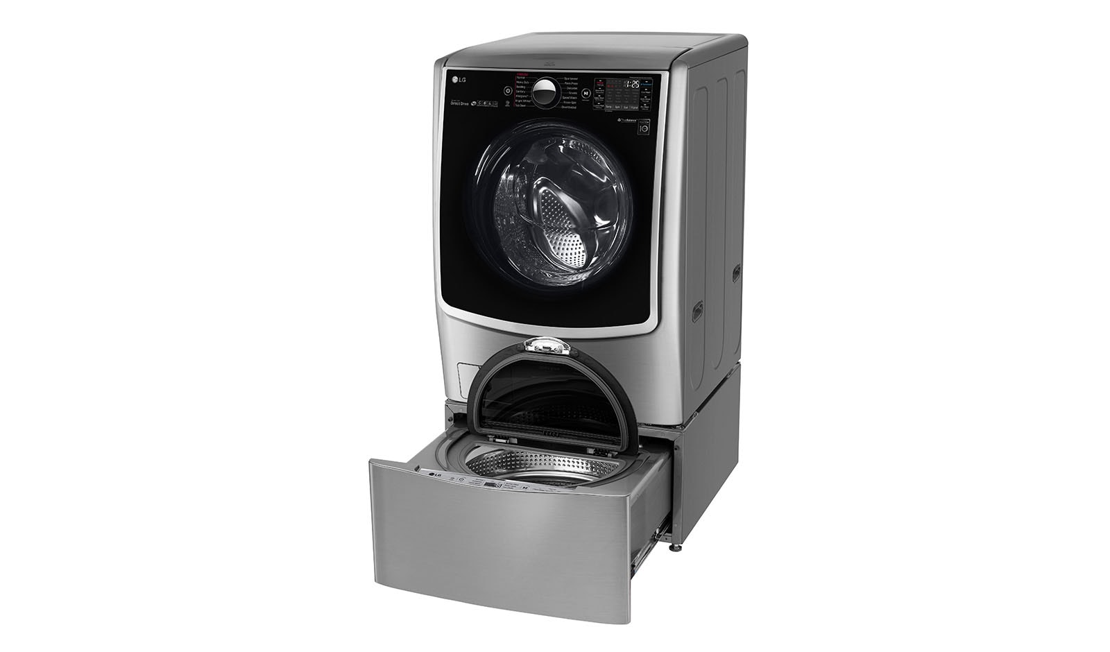 LG Mesin Cuci LG TWINWash™ 21kg / 3.5kg - Cuci Dua Muatan Sekaligus, F2721STWV_T2735NTWV