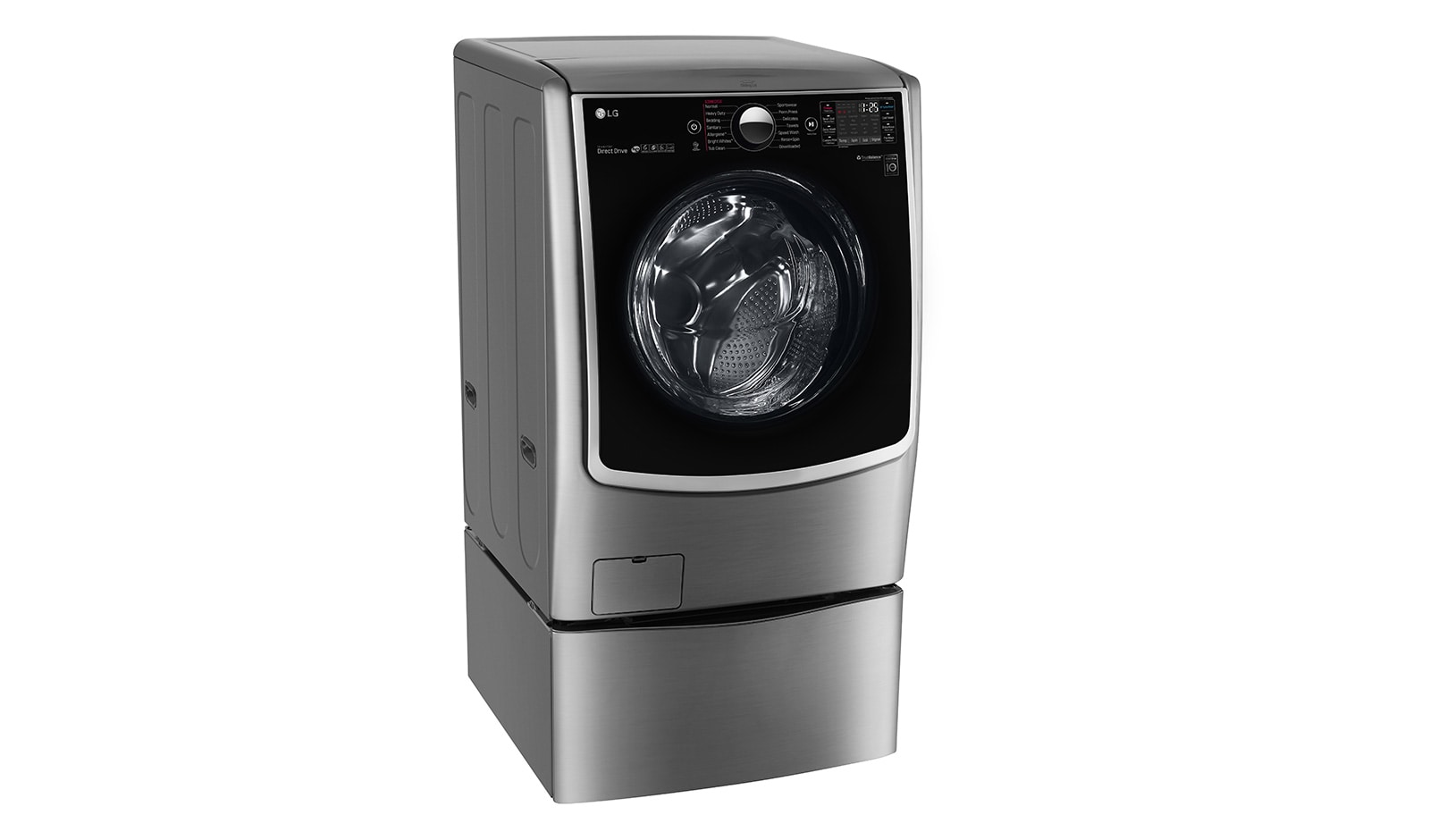 LG Mesin Cuci LG TWINWash™ 21kg / 3.5kg - Cuci Dua Muatan Sekaligus, F2721STWV_T2735NTWV