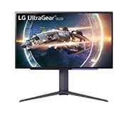 LG Monitor Gaming QHD OLED UltraGear™ 27'' dengan Kecepatan Refresh 240Hz, Waktu Respons 0,03 milidetik (GtG), 27GR95QE-B