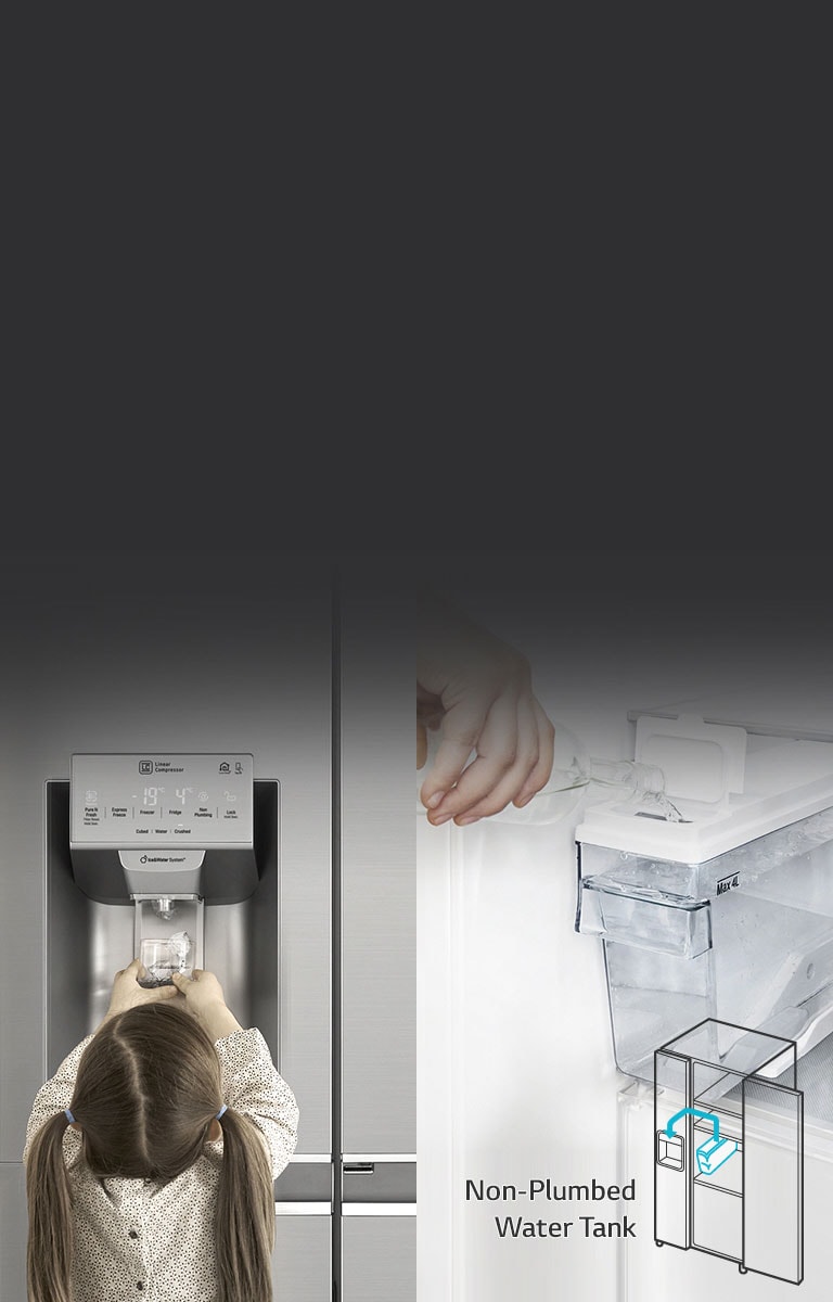 Wadah untuk memasukkan dan mengeluarkan air