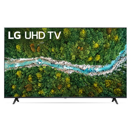 Tampak depan LG UHD TV