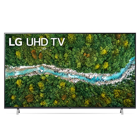 70UP7750PTB Tampak depan LG UHD TV