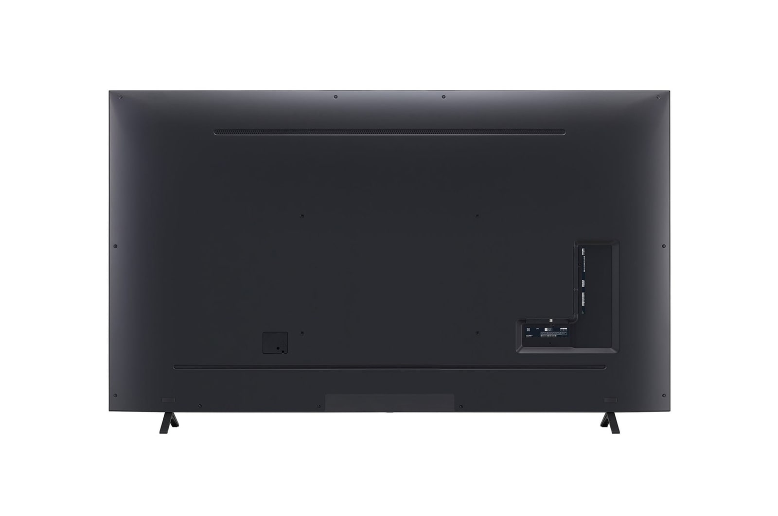 Tampak belakang LG UHD TV, UT80