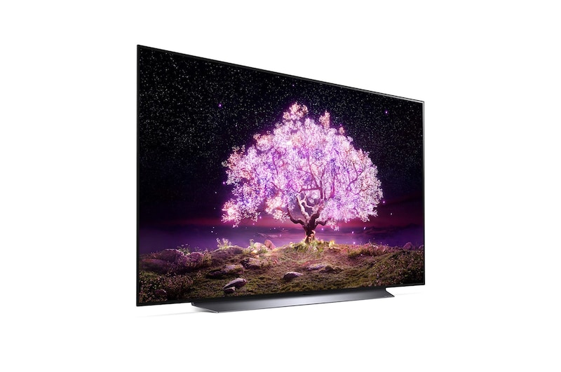 LG C1 77 inch 4K Smart OLED TV, OLED77C1PTB