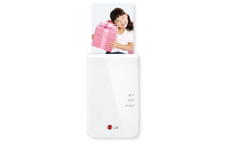 LG Simple, Stylish, Smart Mobile Printer LG Pocket Photo, PD239W