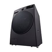 LG 15kg Front Loading Mesin Cuci LG AI DD™ Warna Middle Black, F2515STPM