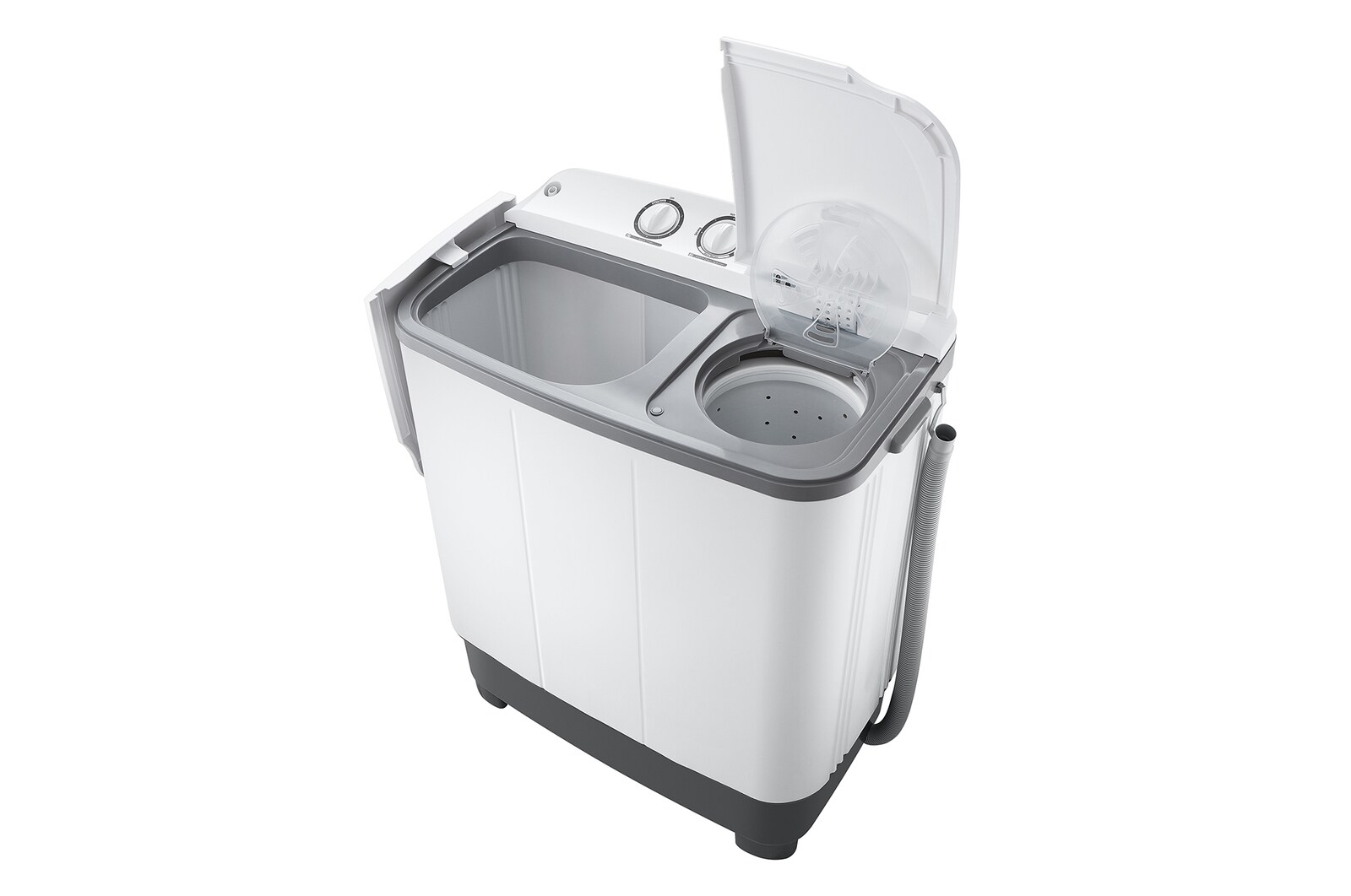 Top right perspective open view