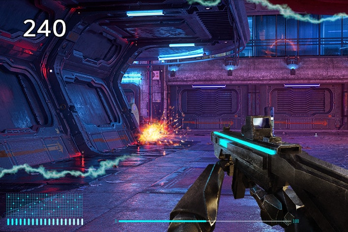 Tampilkan Penghitung FPS di sudut layar.