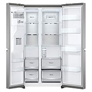 LG 674L / 617L Kulkas Side by Side, GC-L257SFZL
