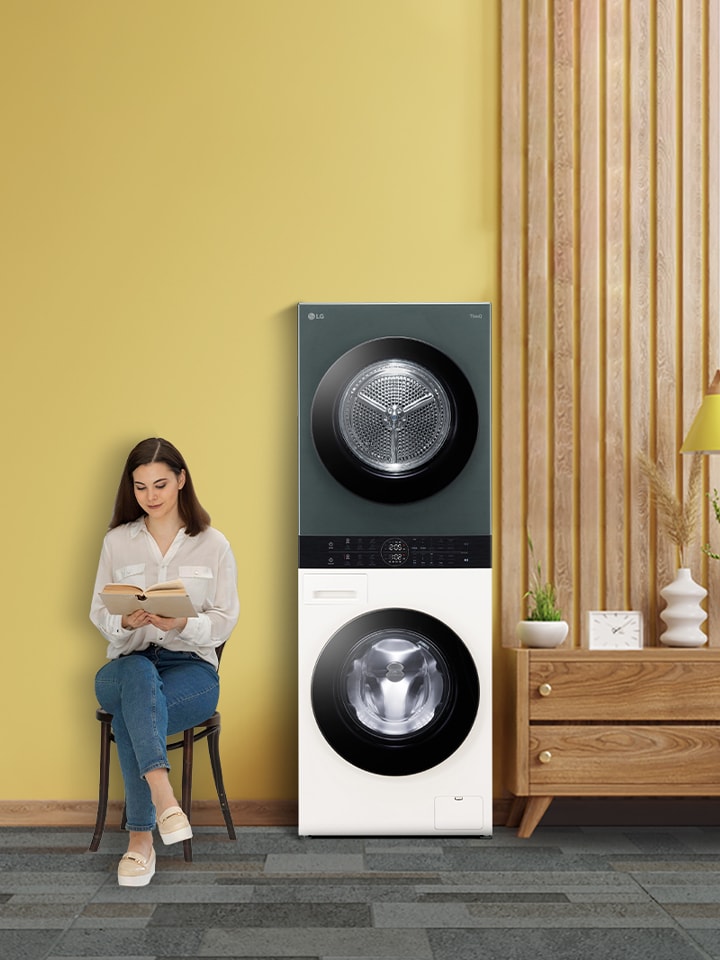 LG WashTower™ The Ultimate Space-Saving Laundry Solution