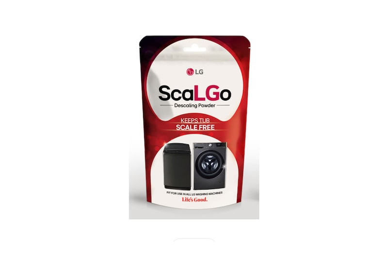 Front view of LG Washing Machine ScaLGo 5-Pack Tub Cleaner Powder (Top Load/Front Load) CLS31460006