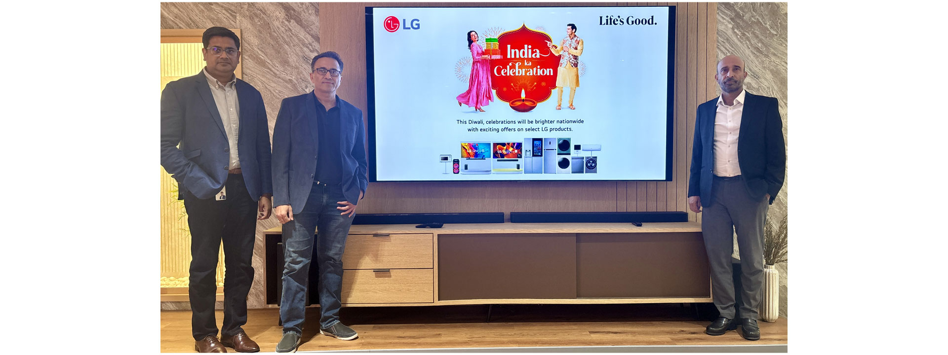 LG ELECTRONICS BRINGS EARLY FESTIVE CHEER WITH ‘INDIA KA CELEBRATION’ 