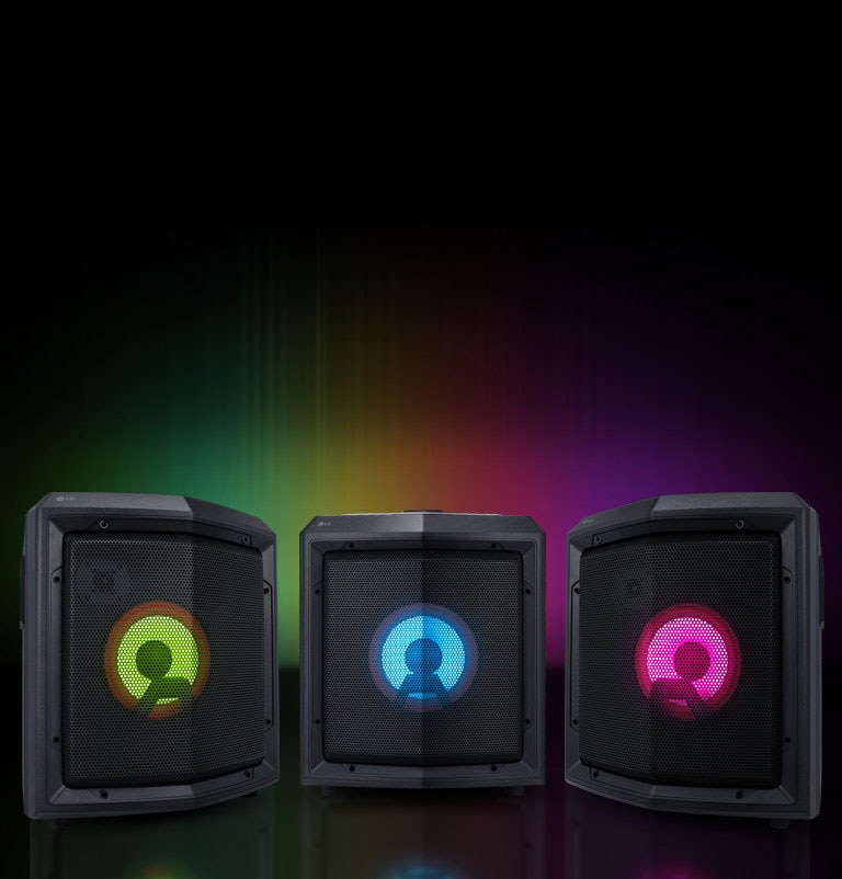 LG RL2 Wireless Bluetooth Party Speaker (Black)