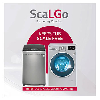 Tub cleaning of store lg washing machine