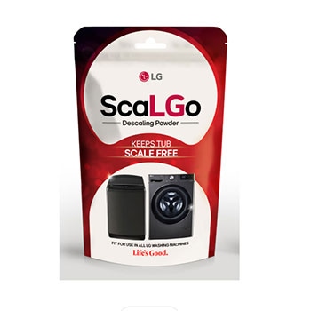 Front view of LG Washing Machine ScaLGo 3-Pack Tub Cleaner Powder (Top Load/Front Load/Semi-Automatic) CLS31460001
