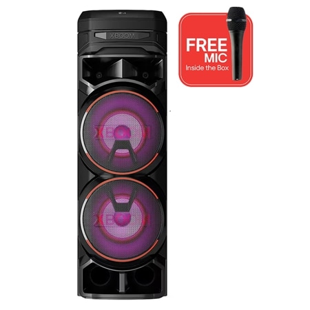 LG RNC9 Party Speaker xboom Front View