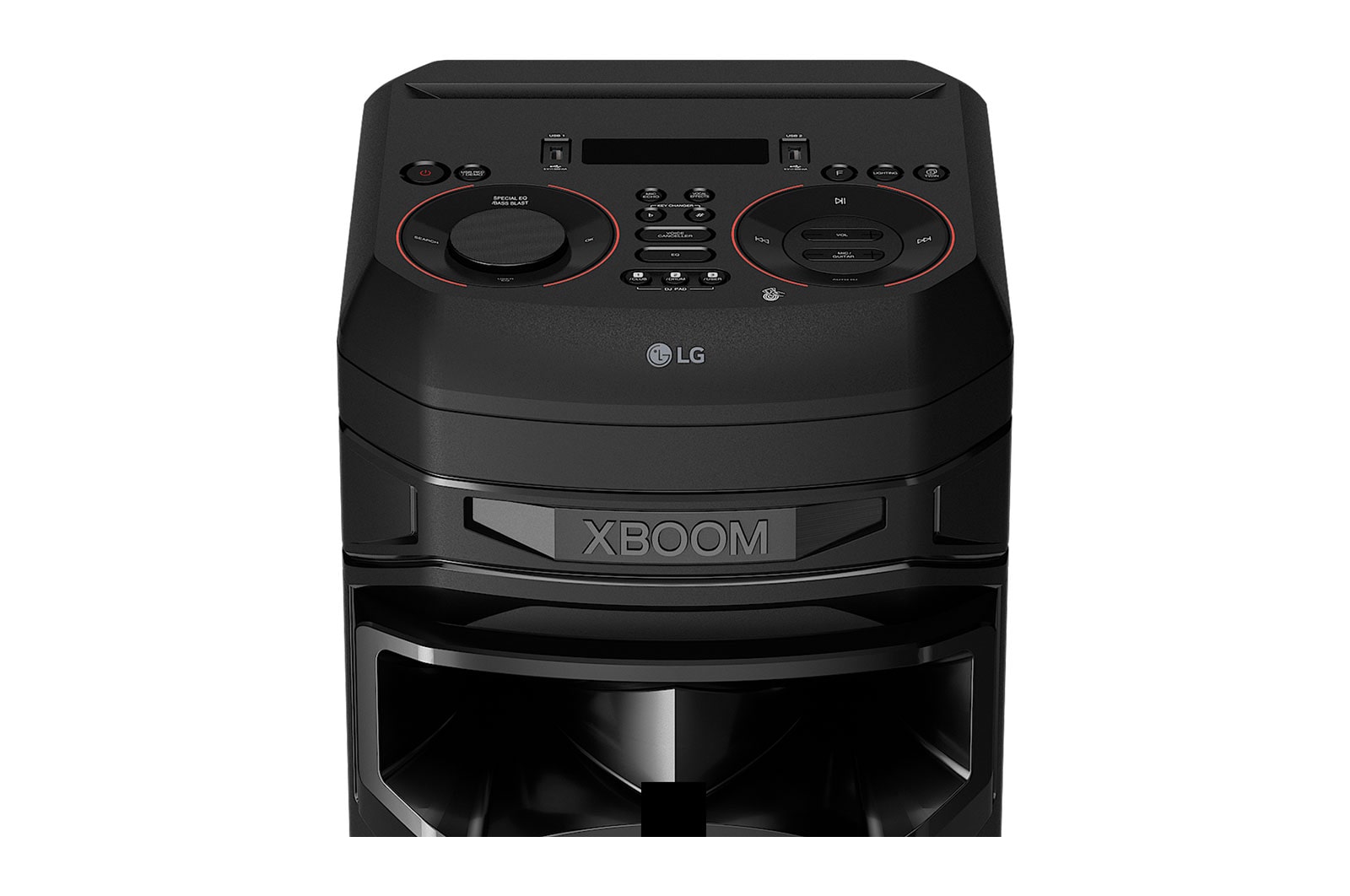 LG XBOOM RNC9, Double Super Bass Boost, Powerful Sound, Karaoke Bluetooth Party Speaker, RNC9