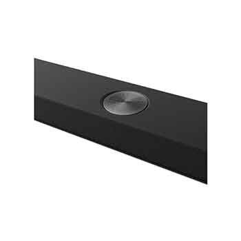 Top close-up angle view of Soundbar