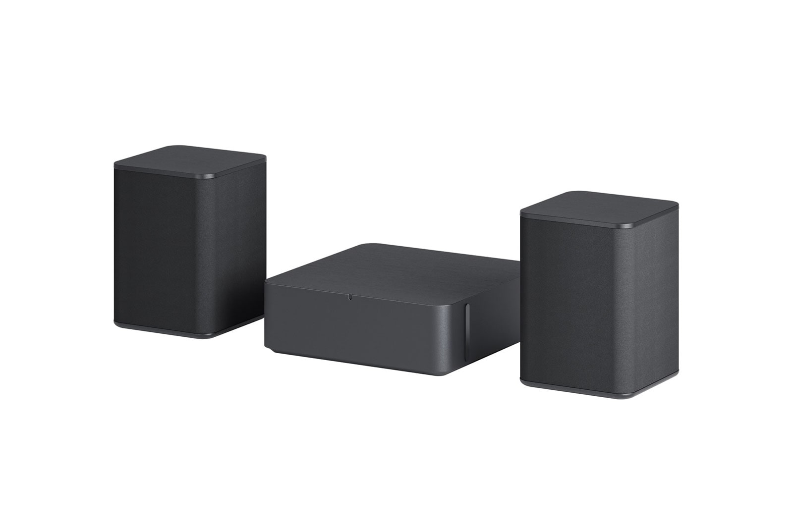 LG SPQ8-S, 2.0 Channel, 140W, Wireless Rear Speakers Kit Compatible with SC9S Soundbar, SPQ8-S