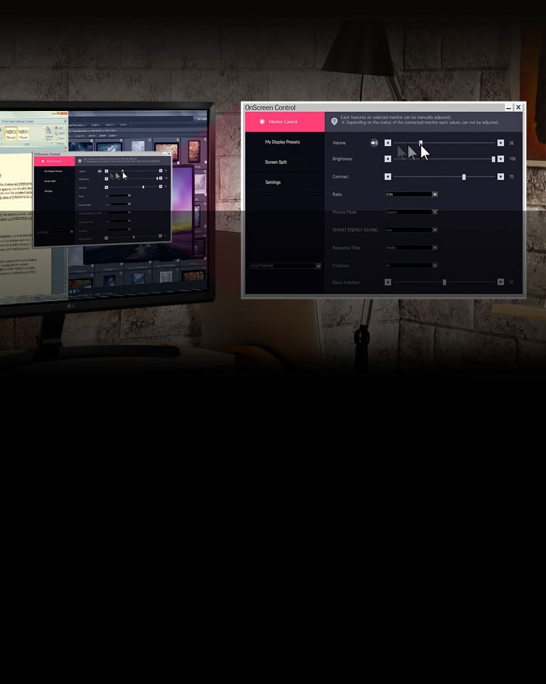Preset Customized Optionswith just a Click