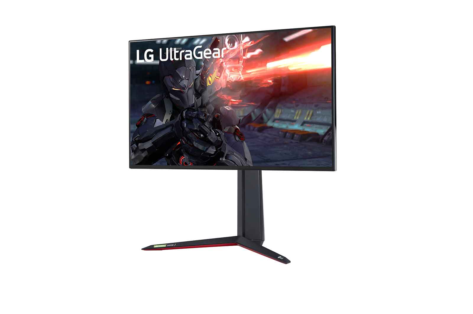 LG 27GN950-B 27 (68.58cm) UltraGear™ 4K UHD Nano IPS 1ms G-SYNC® Compatible Gaming Monitor, 27GN950-B