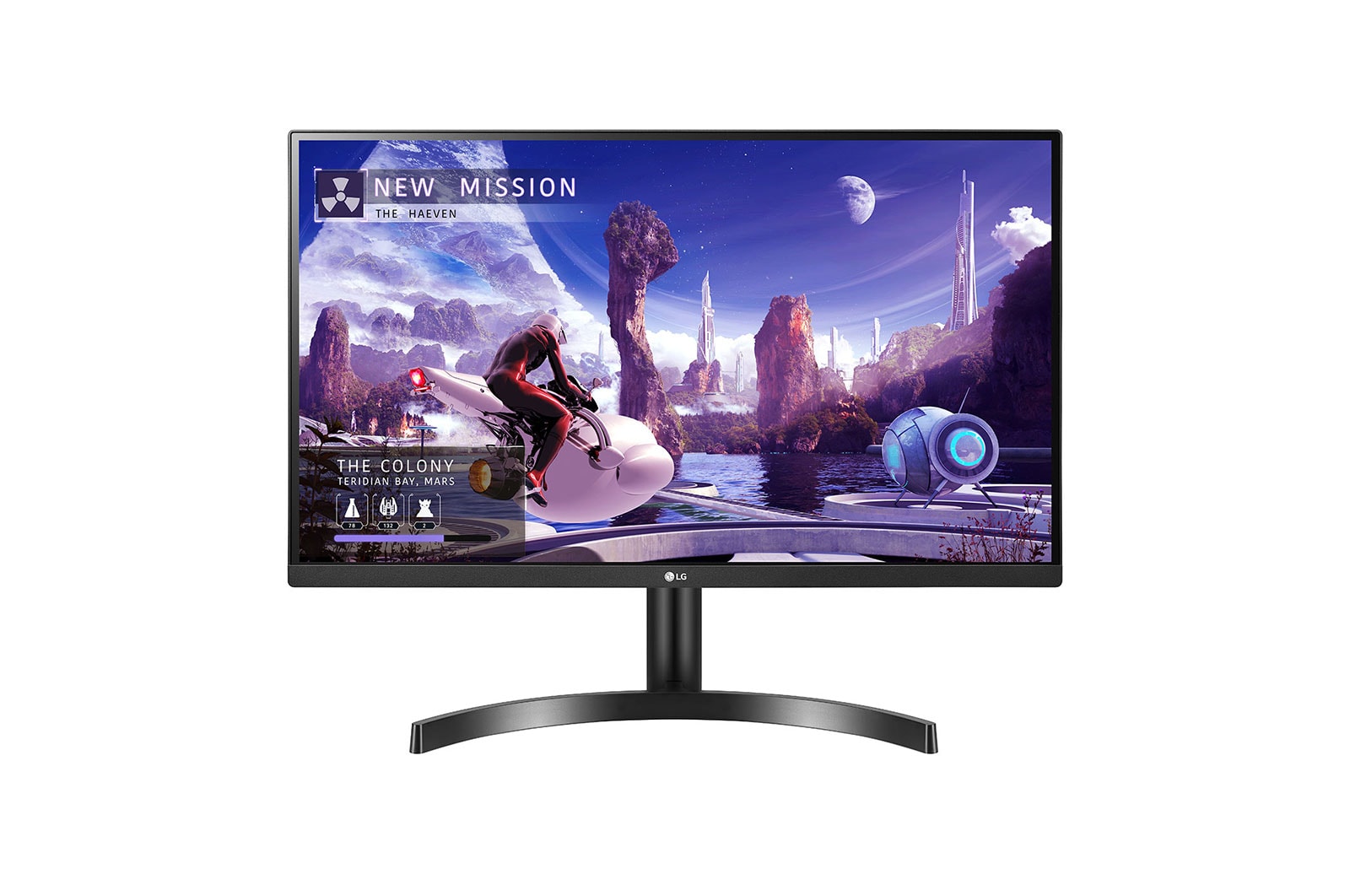 LG 27 (68.58cm) QHD IPS Monitor with AMD FreeSync™, 27QN600-B