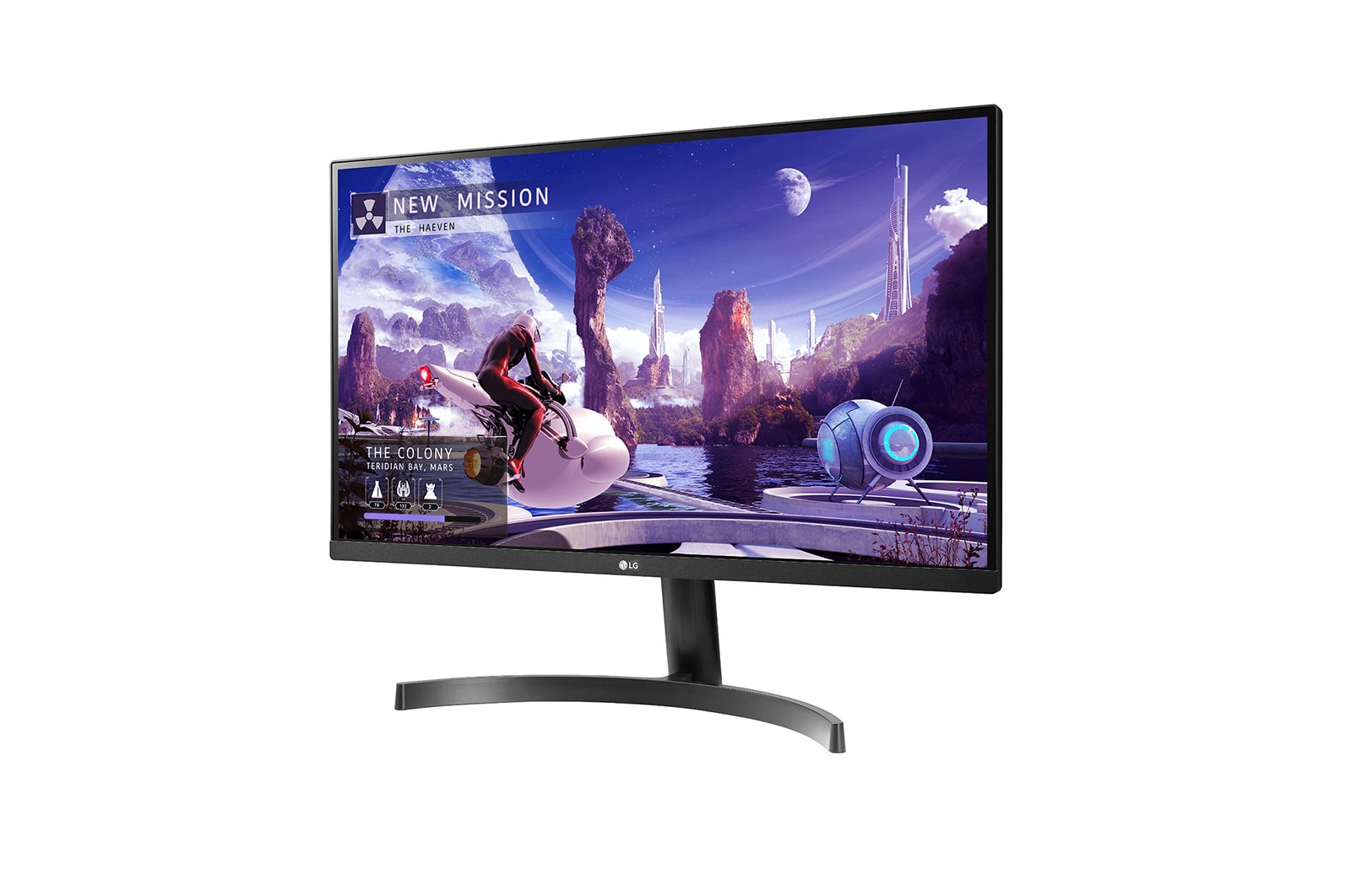 LG 27 (68.58cm) QHD IPS Monitor with AMD FreeSync™, 27QN600-B