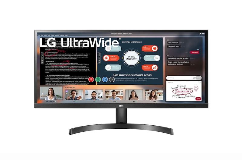 LG 73.66cm (29) 21:9 UltraWide™ Full HD IPS LED Monitor, 29WL500-B
