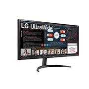 LG 34 (86.36cm) 21:9 UltraWide™ Full HD IPS Monitor with AMD FreeSync™, 34WP500-B