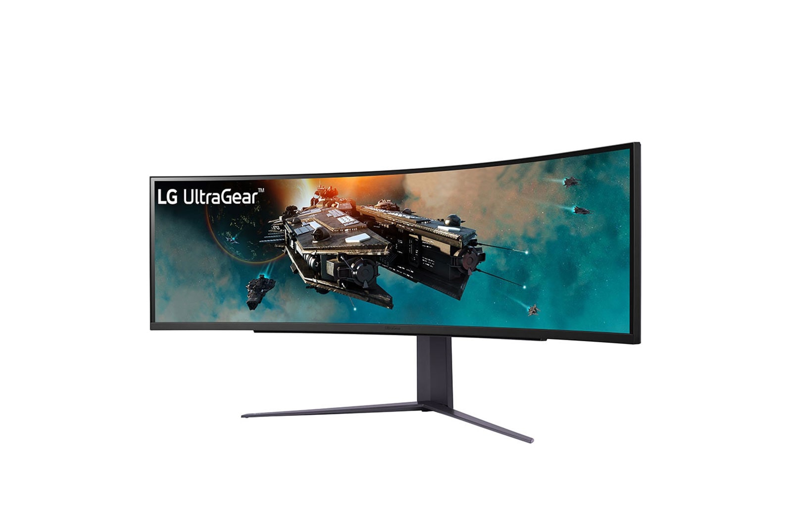 LG 49 (124.46cm) UltraGear™ 32:9 Dual QHD Curved Gaming Monitor with 240Hz Refresh Rate, 49GR85DC-B