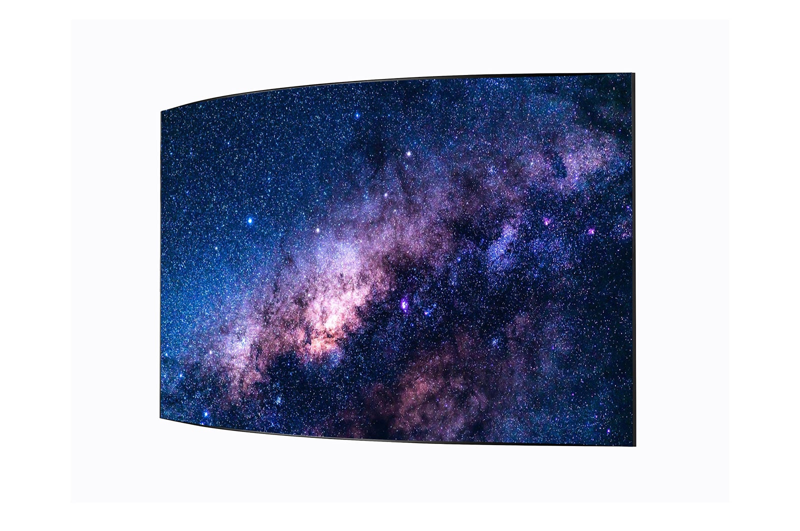 LG Curvable OLED Signage, 55EF5G-L